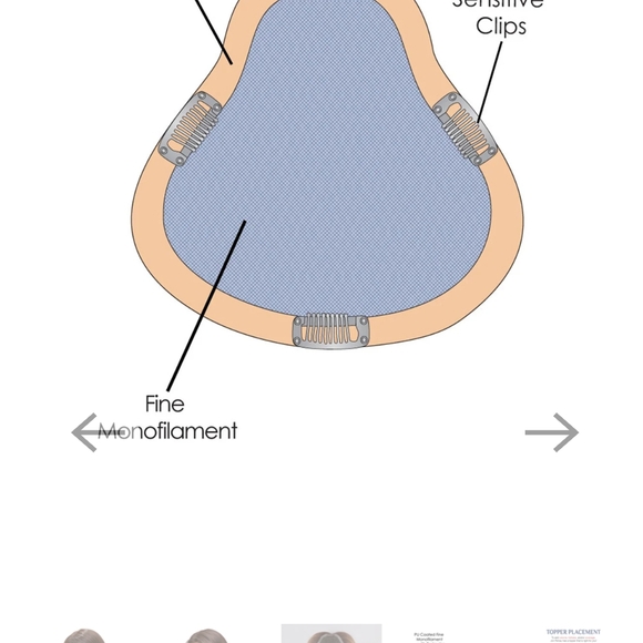 Jon Renau Easi Part XL HD 18" - Picture 9 of 11